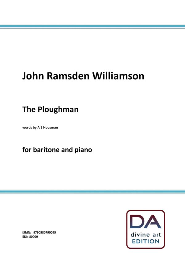 John Ramsden Williamson: The Ploughman (Score)