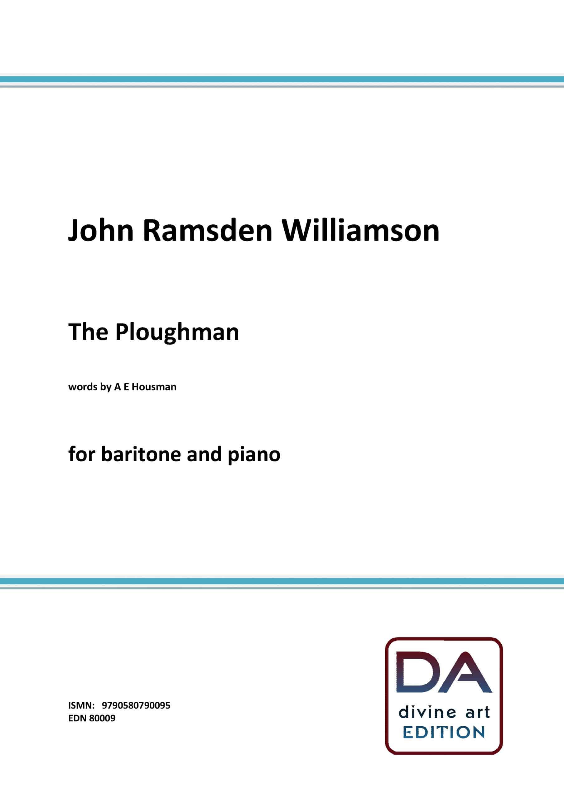 John Ramsden Williamson: The Ploughman (Score)