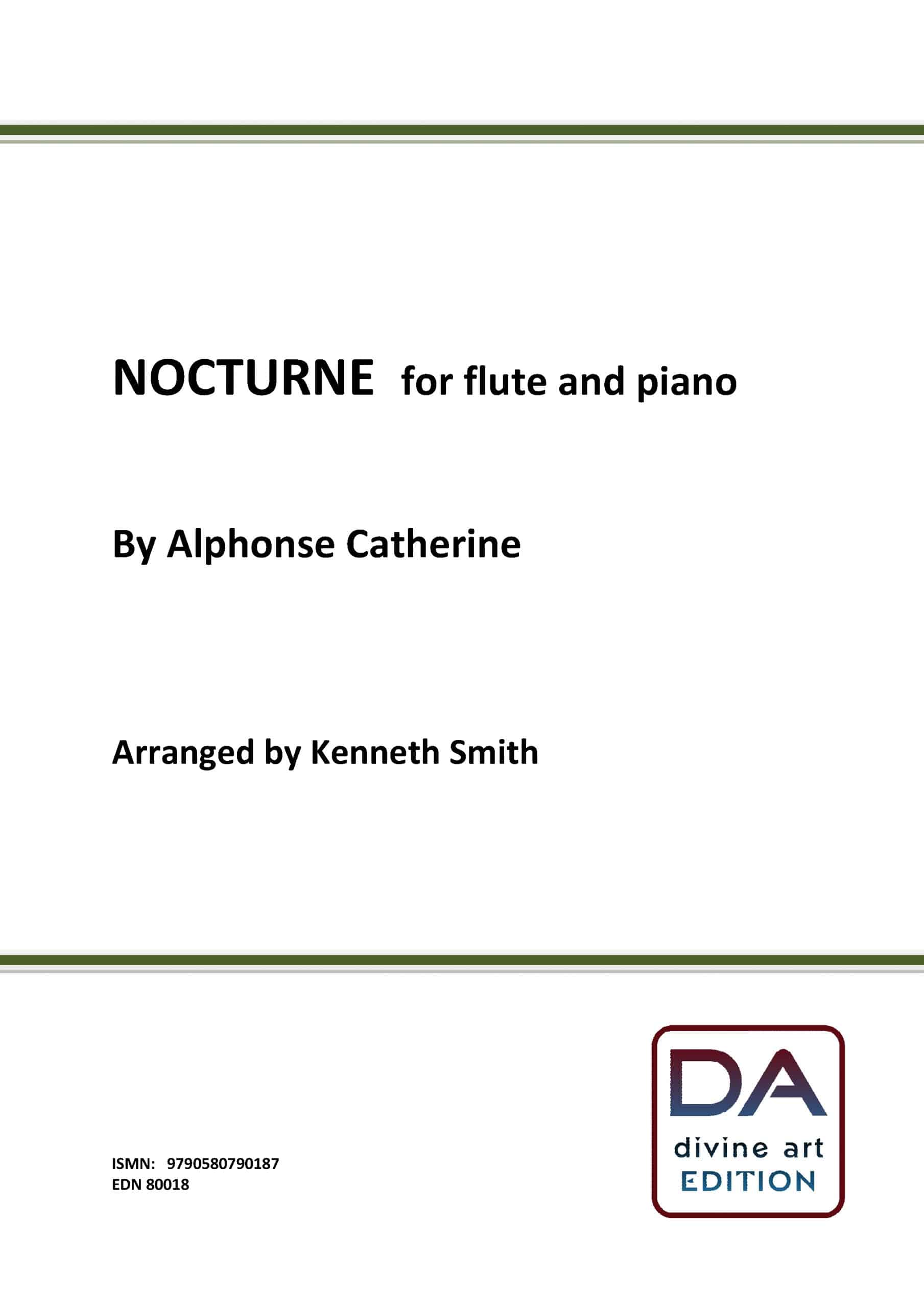 Nocturne by Alphonse Catherine arranged by Kenneth Smith