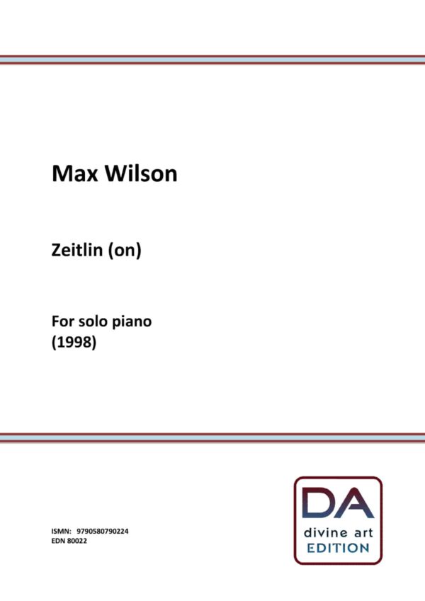 Max Wilson: Zeitlin(on) sheet music