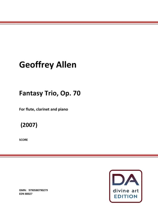 Geoffrey Allen: Fantasy Trio, Op. 70