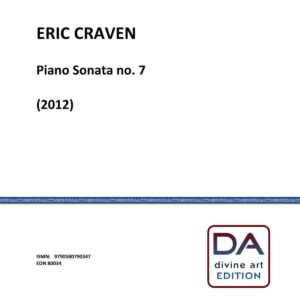 Eric Craven: Piano Sonata No. 7 (sheet music)
